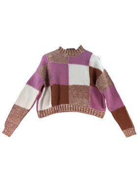Cotton On Patchwork Knit Sweater – Size Small